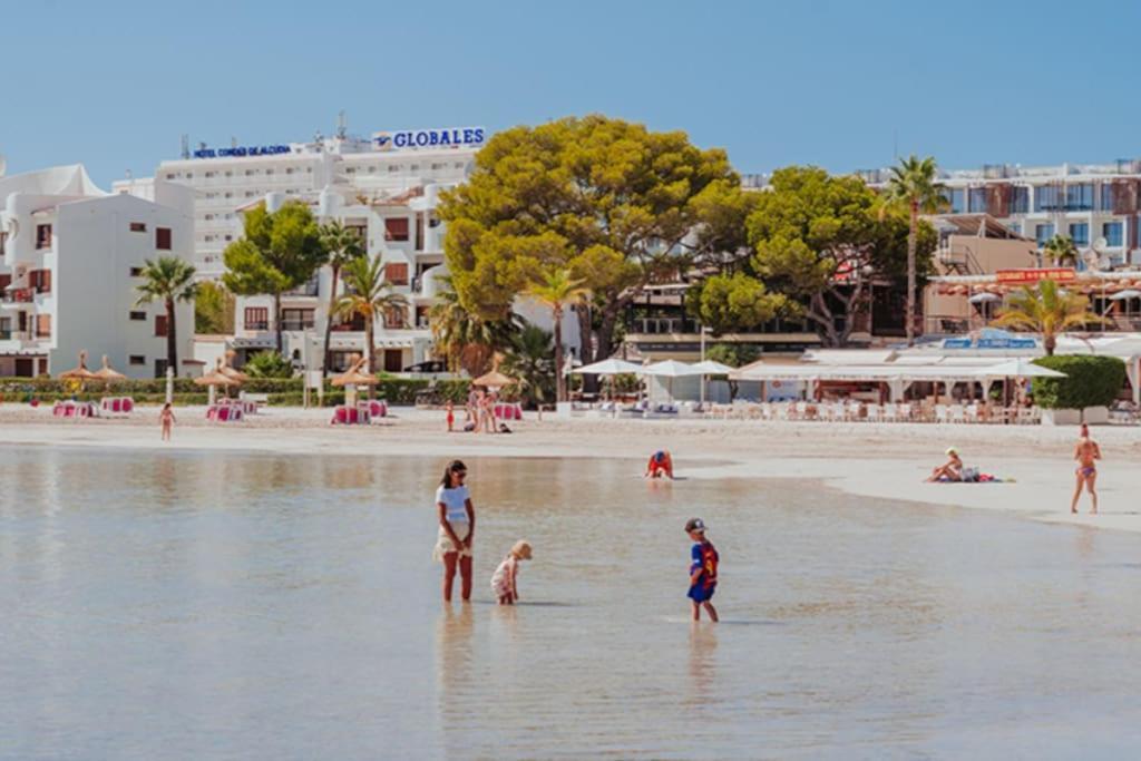 Tranquilo Apartamento Con Vistas Al Mar. Port de Alcudia  ภายนอก รูปภาพ